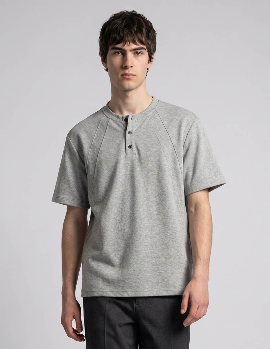 Playera cuello redondo para hombre 1
