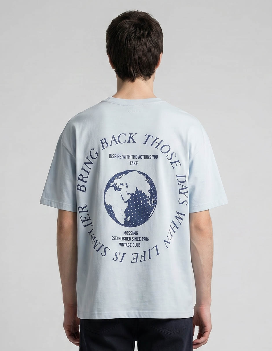 Playera cuello redondo para hombre 2