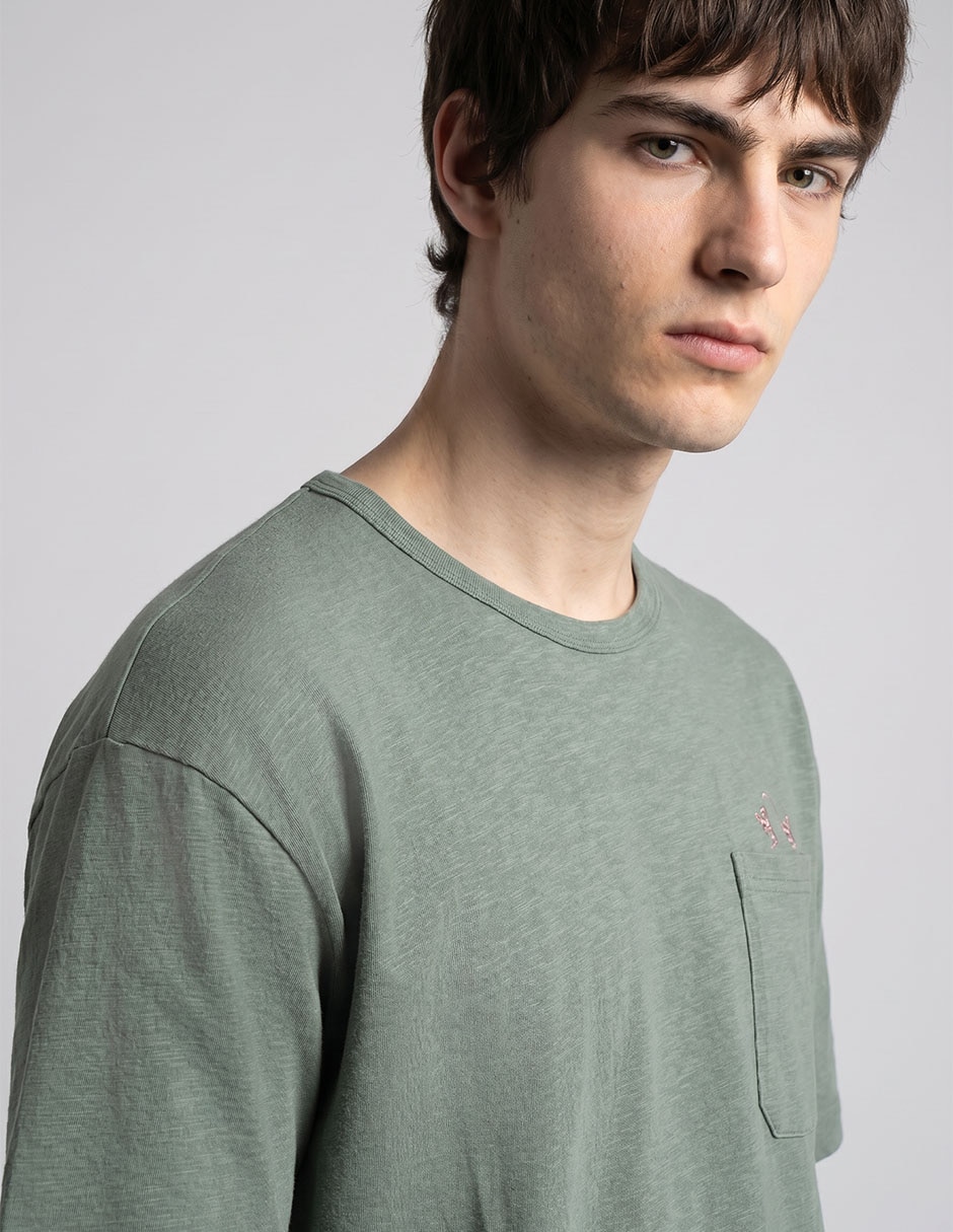 Playera cuello redondo para hombre 2