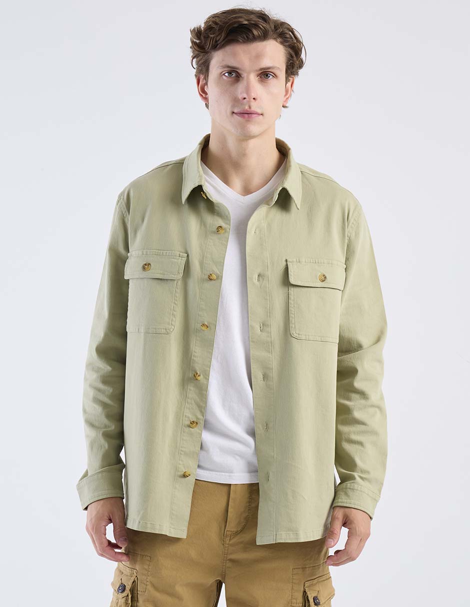 Camisa Casual Manga Larga para Hombre Camisa Casual Manga Larga para Hombre