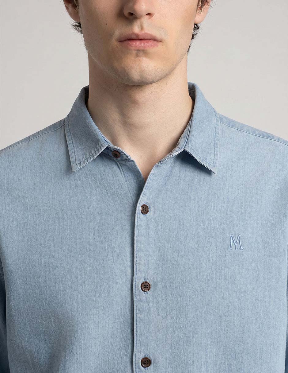 Camisa casual Mossimo manga larga para hombre