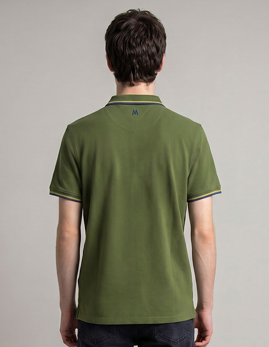 Playera cuello polo para hombre 3