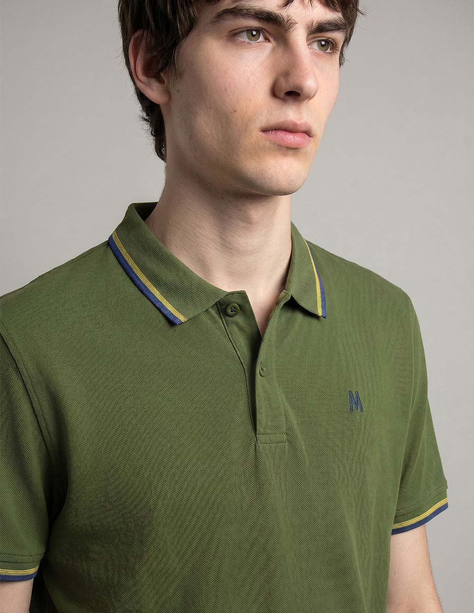 Playera cuello polo para hombre 2