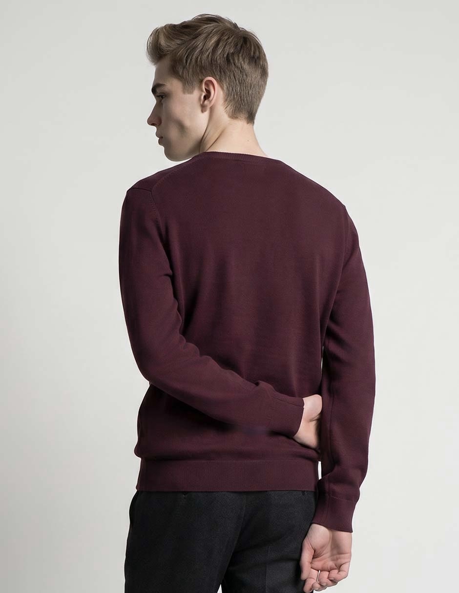 Suéter cuello redondo para hombre