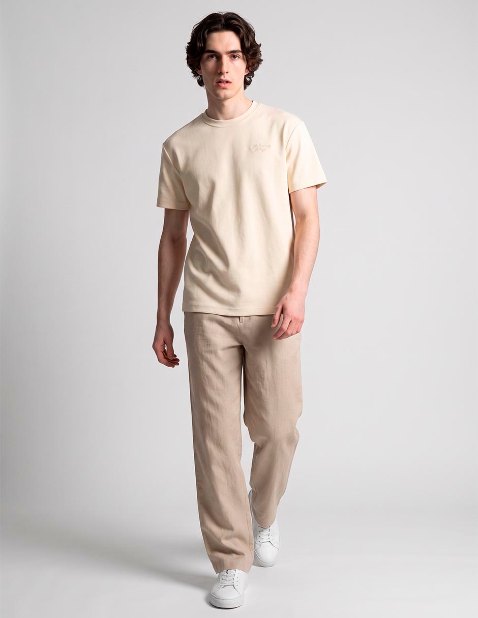 Playera cuello redondo para hombre 1