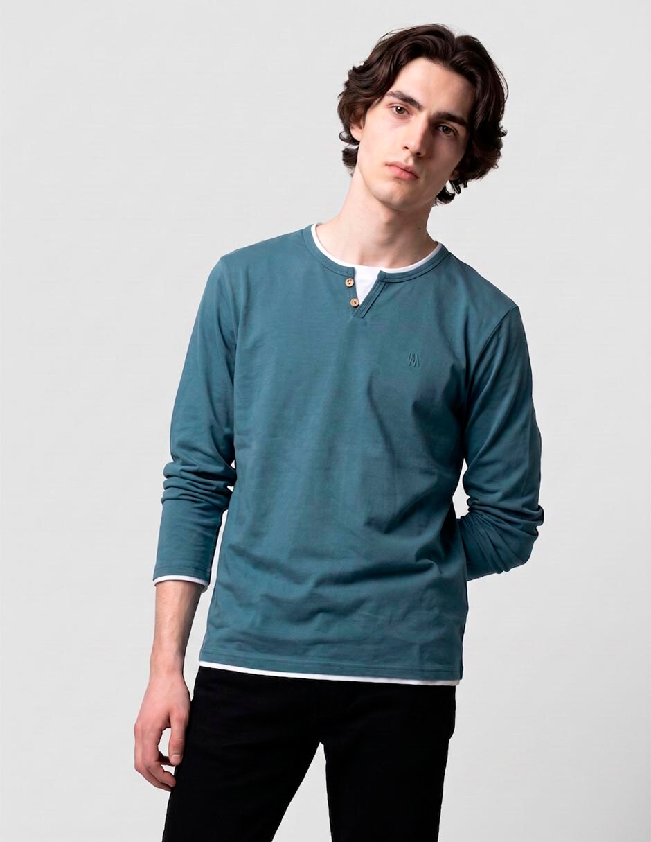 Playera cuello redondo para hombre 5
