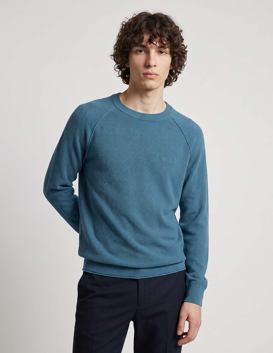 Suéter cuello redondo para hombre Suéter cuello redondo para hombre