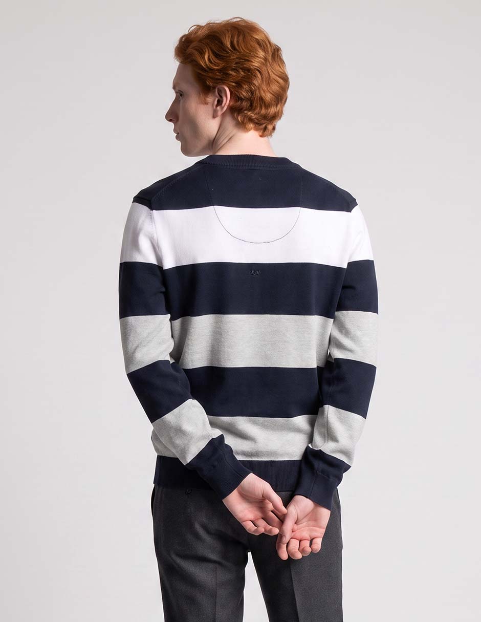Suéter cuello redondo para hombre 2