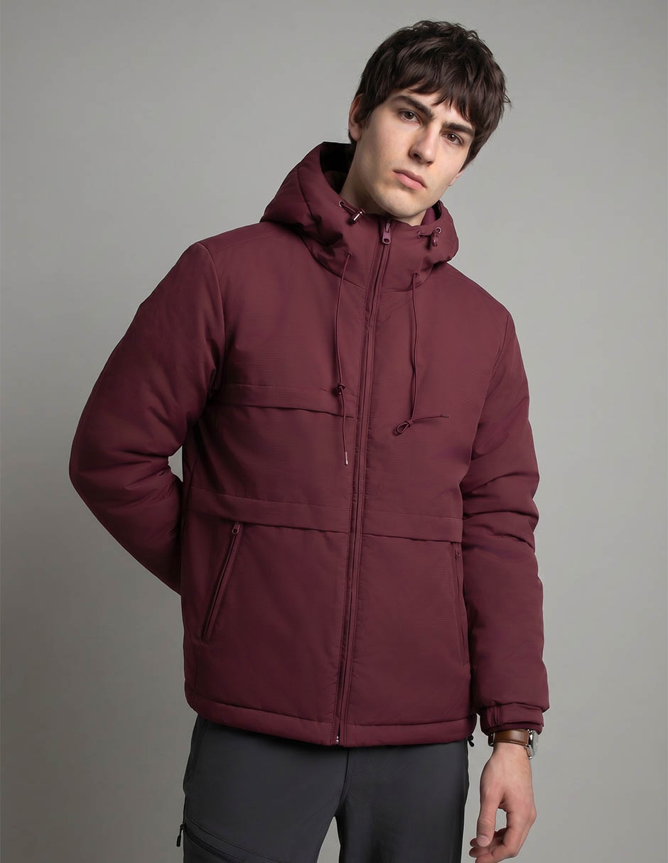 Chamarra cazadora impermeable con bolsillos para hombre 3