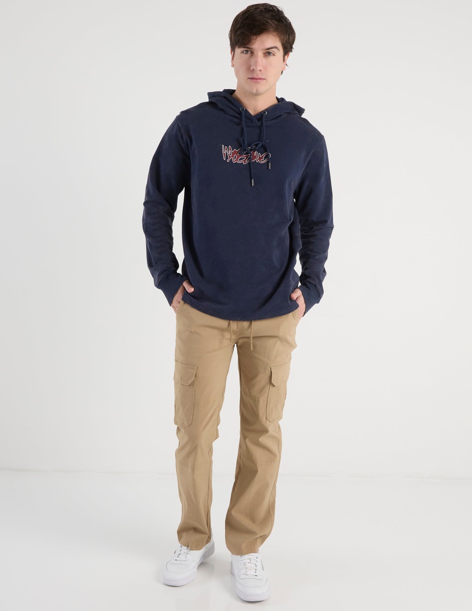 Pantalón cargo regular de algodón para hombre 5