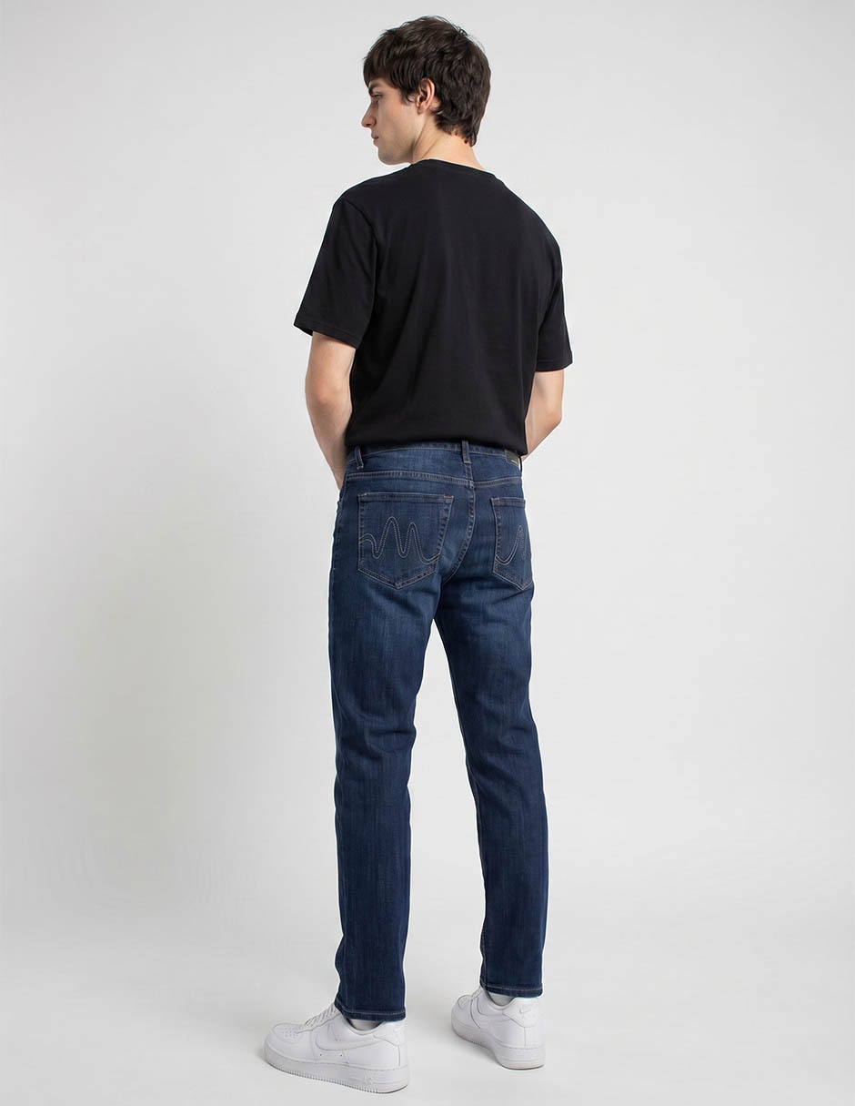 Jeans recto Mossimo deslavado para hombre
