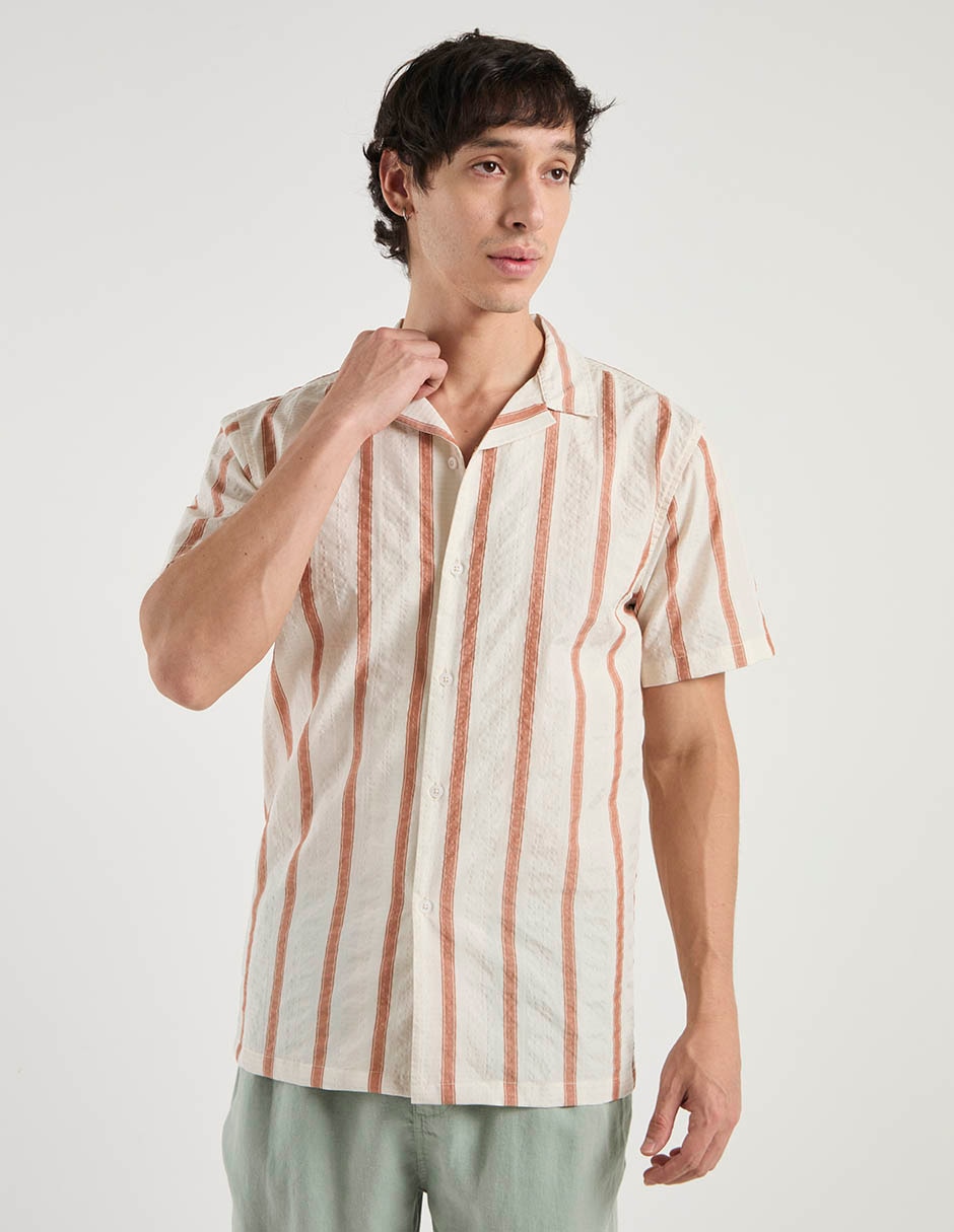 Camisa casual manga corta para hombre Camisa casual manga corta para hombre