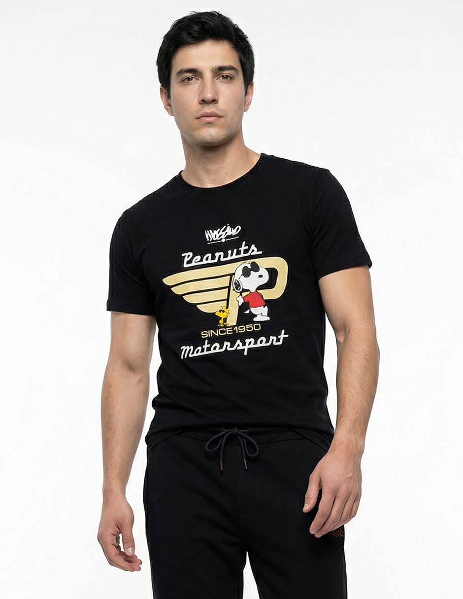 Playera Mossimo Peanuts cuello redondo para hombre