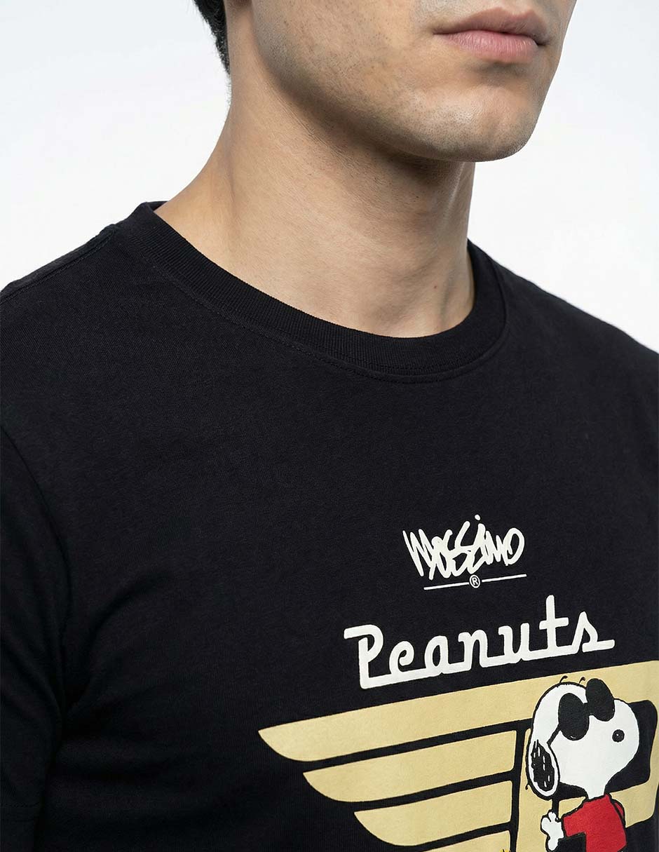 Playera Mossimo Peanuts cuello redondo para hombre