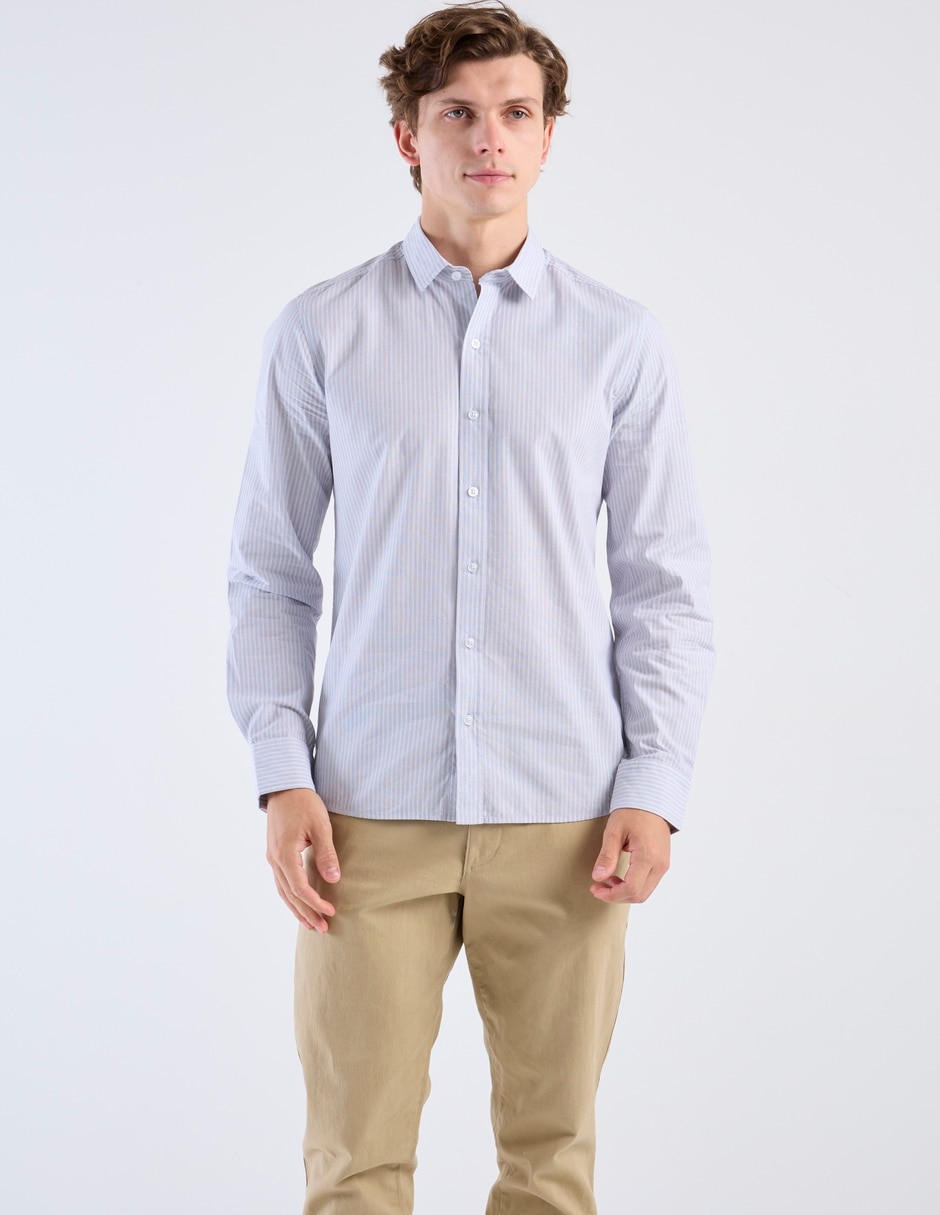 Camisa casual Mossimo manga larga para hombre