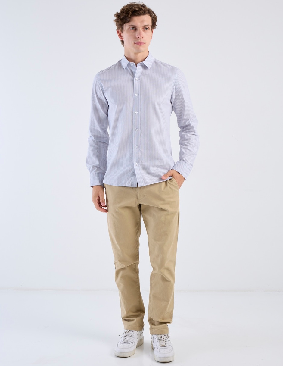 Camisa casual Mossimo manga larga para hombre