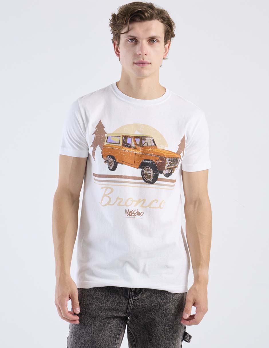 Playera cuello redondo para hombre Playera cuello redondo para hombre