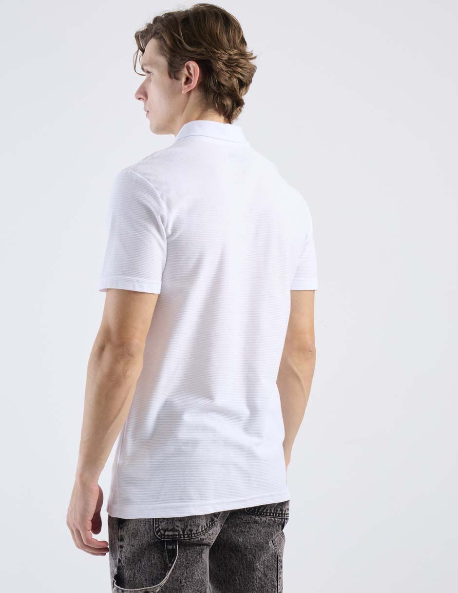 Playera Mustang cuello polo para hombre 6