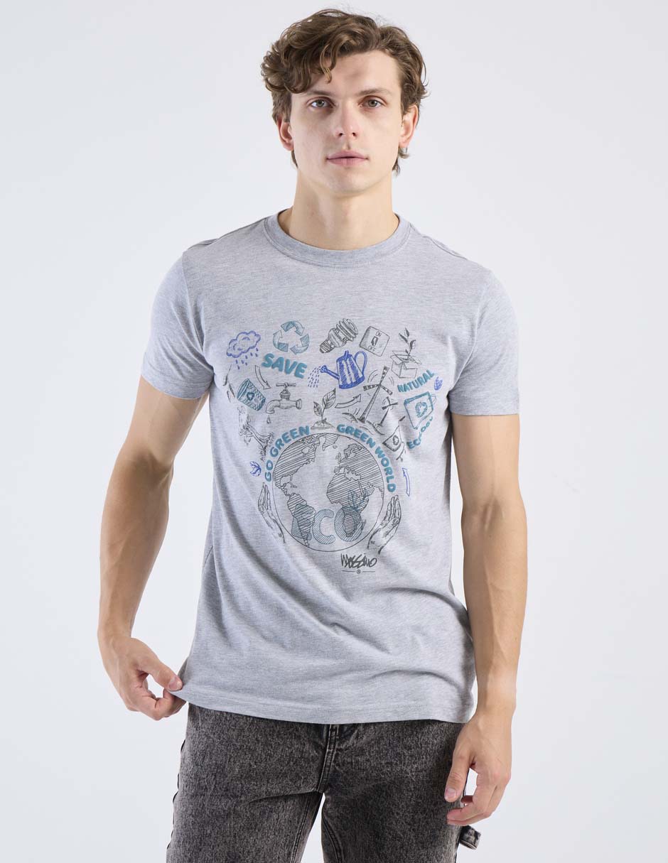 Playera Mossimo cuello redondo para hombre