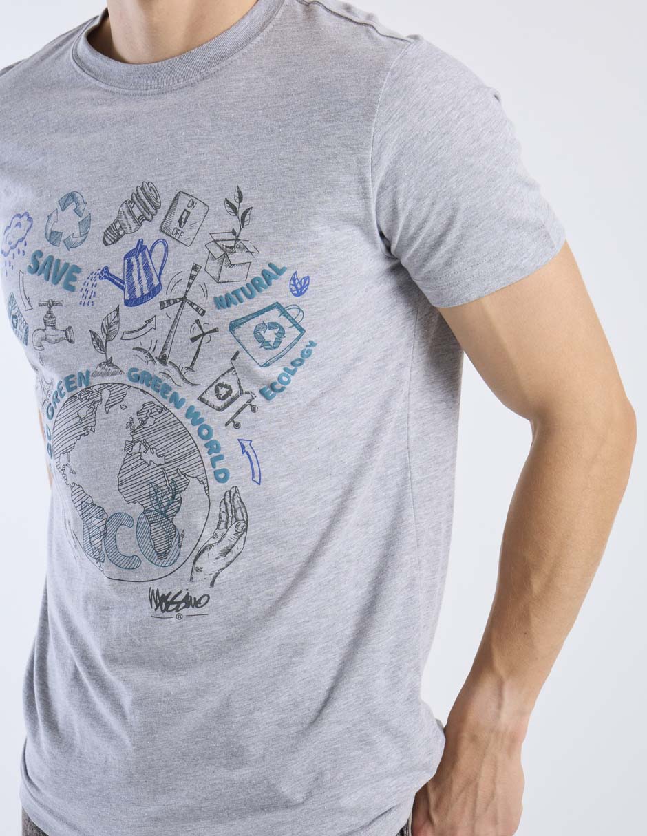 Playera Mossimo cuello redondo para hombre