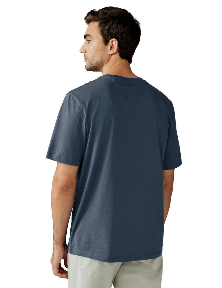 Playera cuello redondo para hombre 2