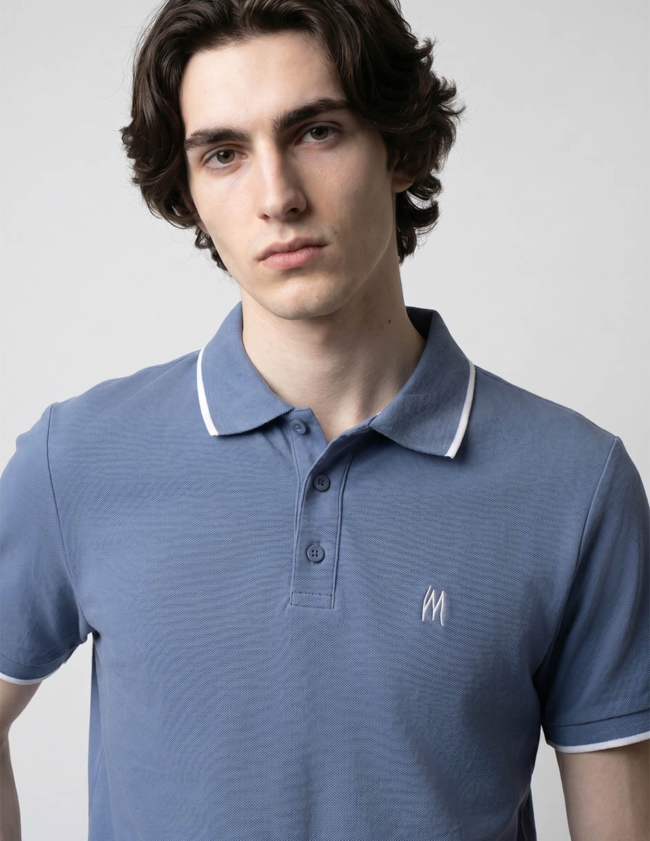 Playera tipo polo mossimo para hombre