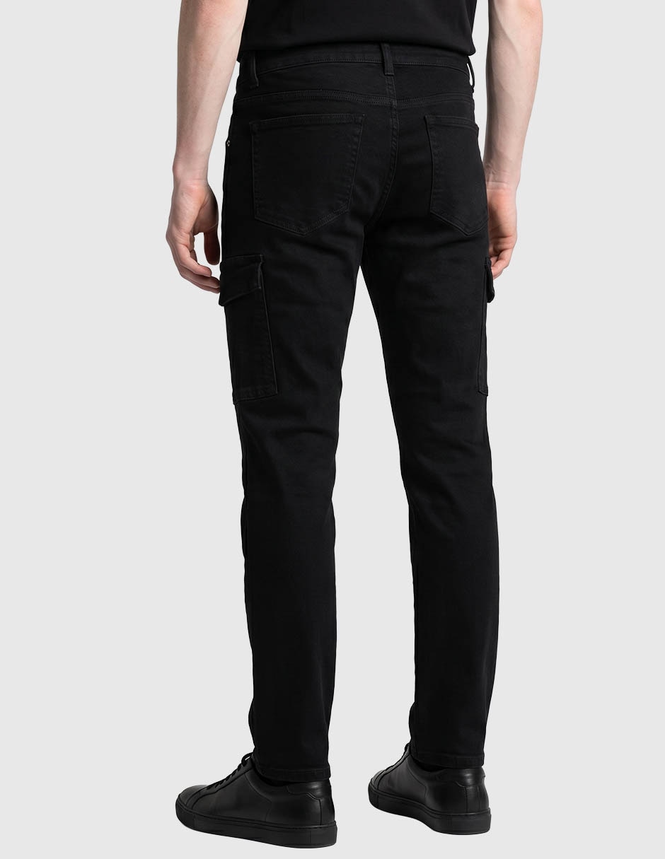 Jeans skinny mossimo lavado obscuro para hombre